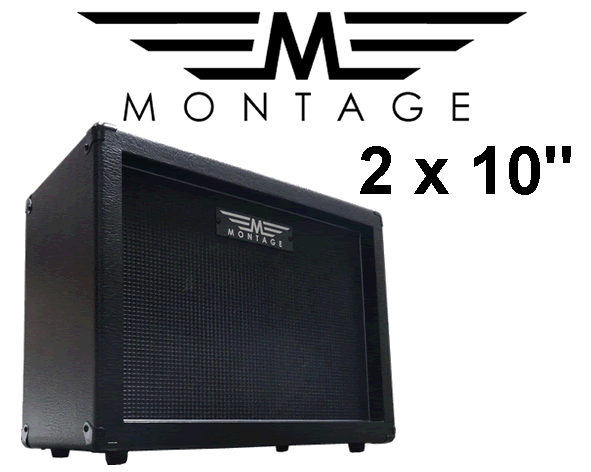 MONTAGE 2 x 10" Guitar Cabinets